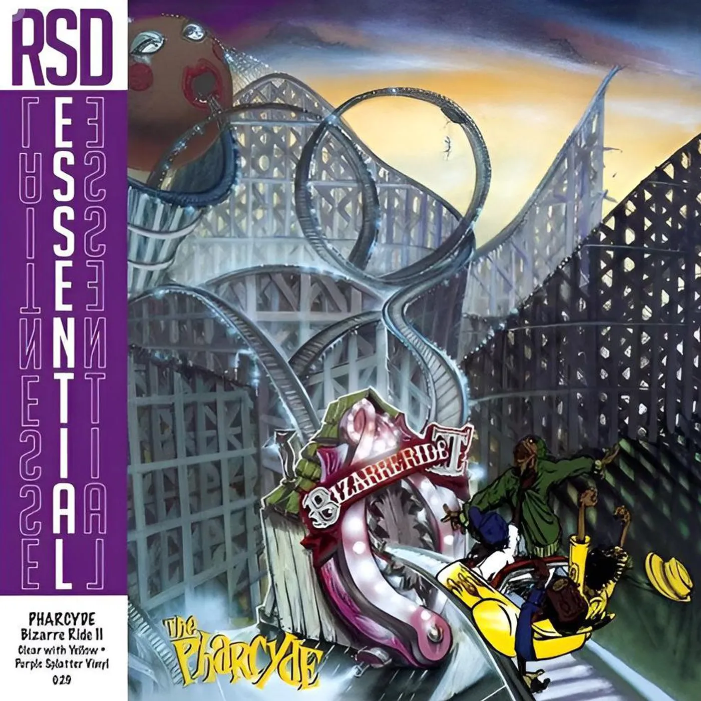 Bizarre Ride II The Pharcyde (2LP/Clear W/ Purple & Yellow Splatter) (RSD Essential) Vinyl Record