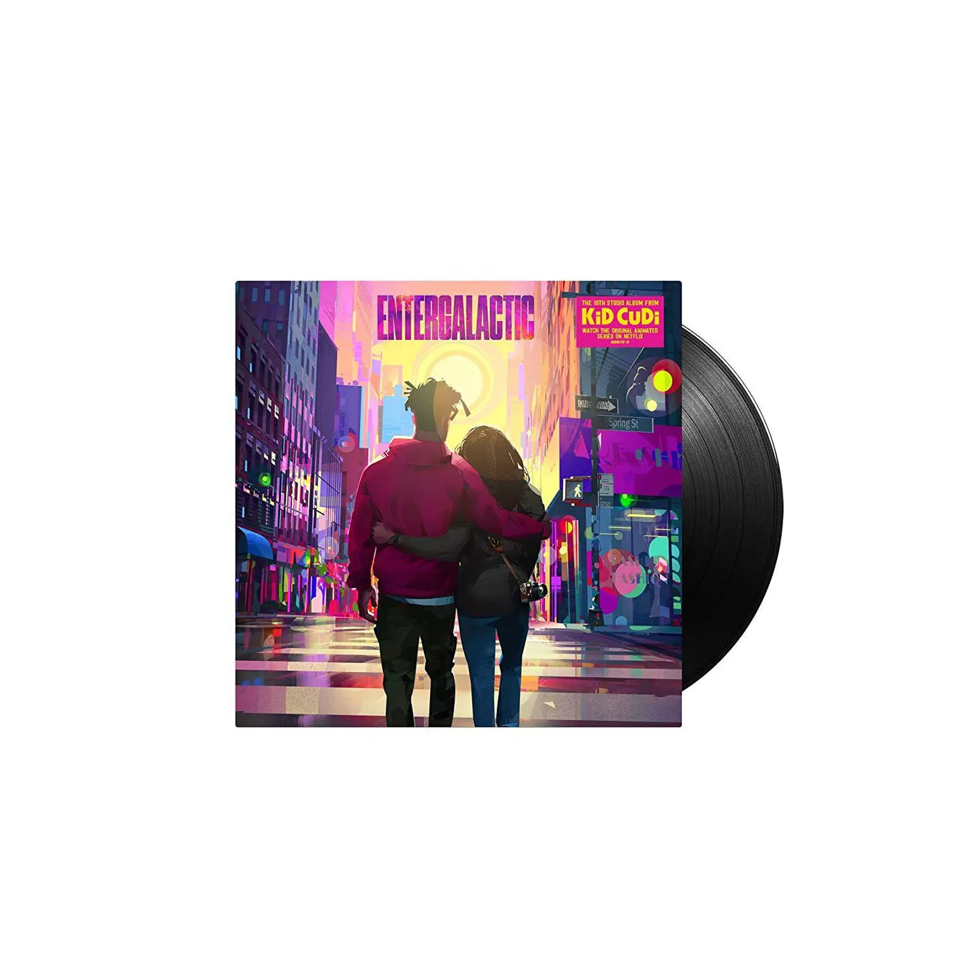 Kid Cudi ENTERGALACTIC (X) Vinyl Record