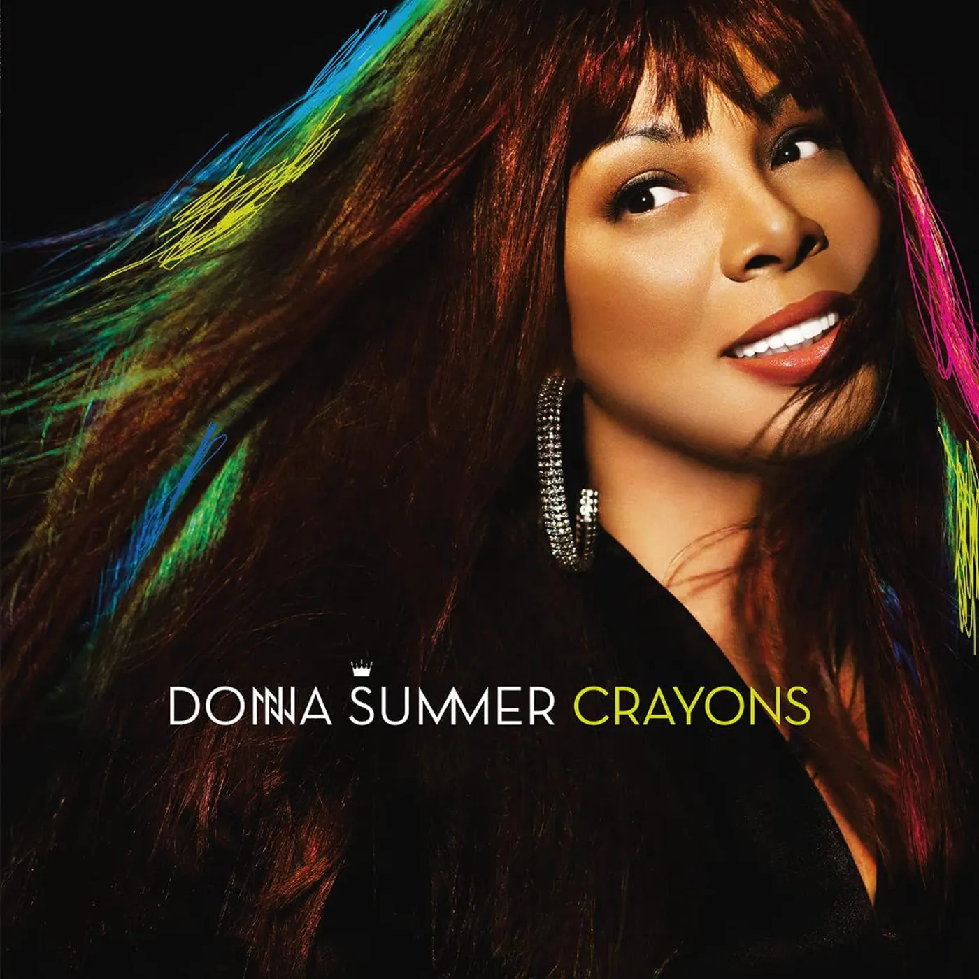 Donna Summer Crayons (Limited Translucent Pink) Vinyl Record