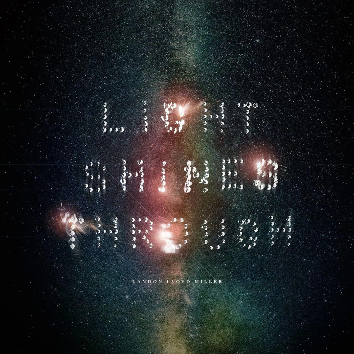 Landon Lloyd Miller Light Shines Through Vinyl Record
