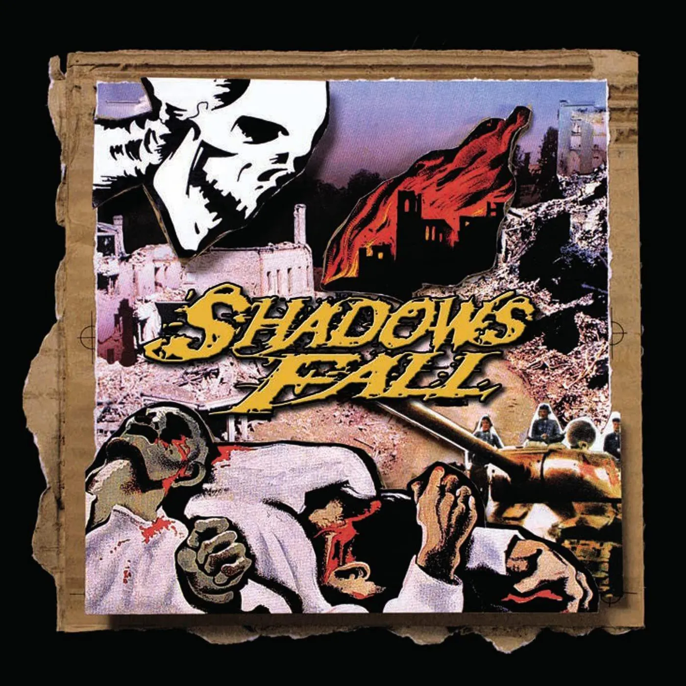 Shadows Fall Fallout From The War (Turquoise/Black Smoke) Vinyl Record