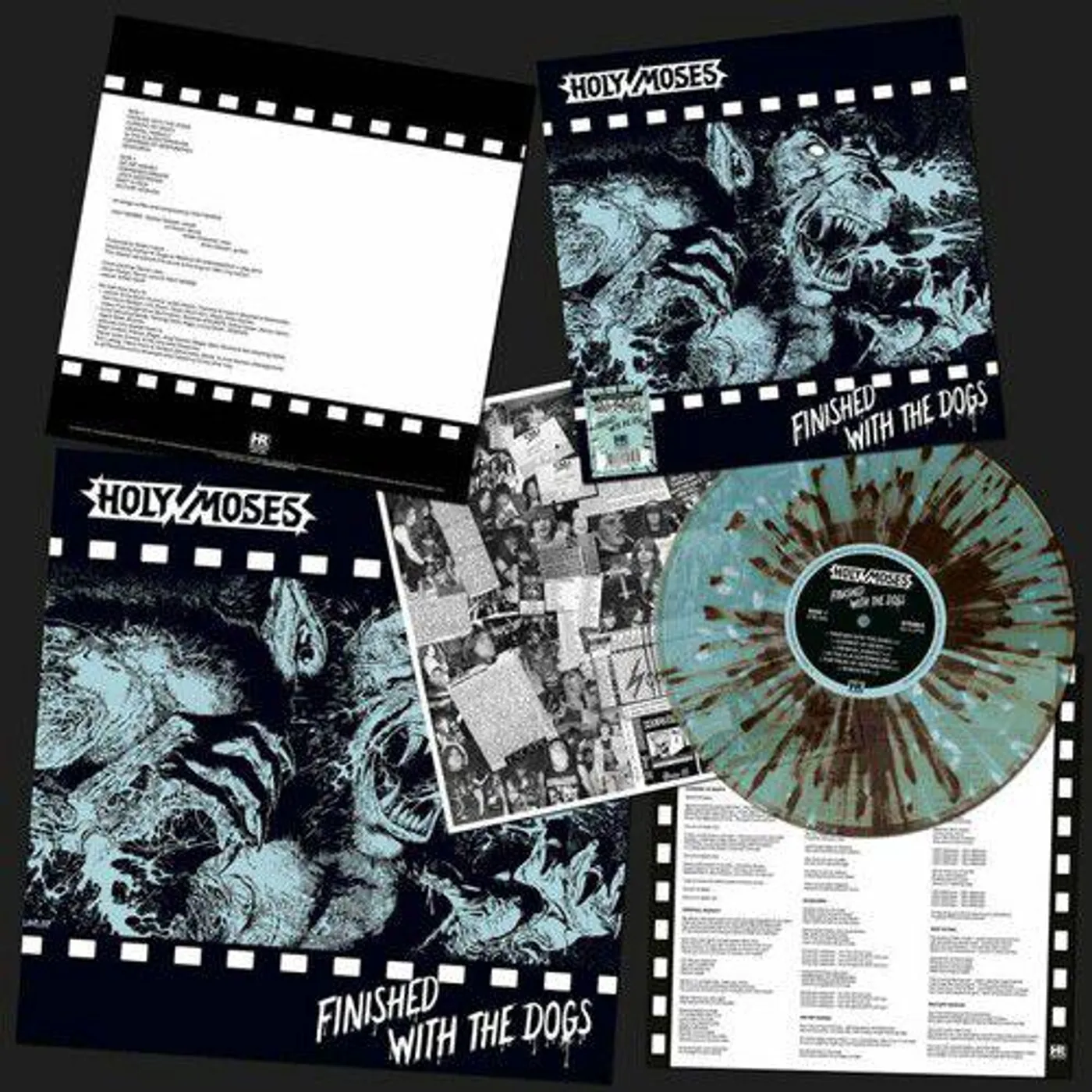 Holy Moses Finished With The Dogs (Splatter) Vinyl Record