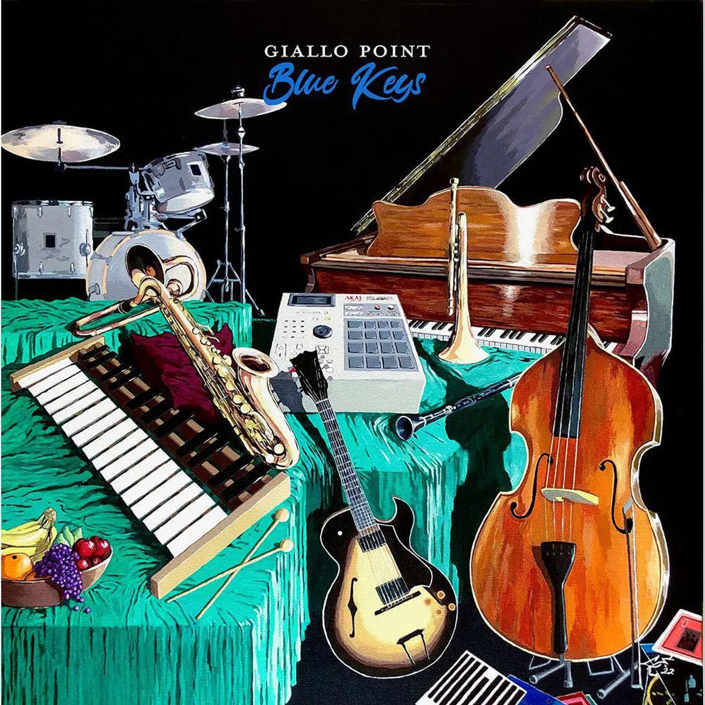 Giallo Point Blue Keys Vinyl Record