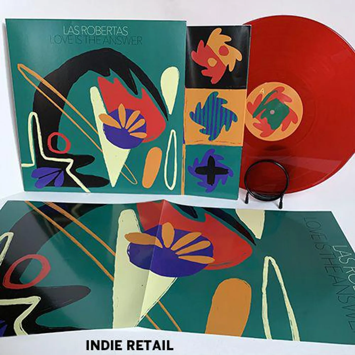 Las Robertas LOVE IS THE ANSWER (RED VINYL) Vinyl Record