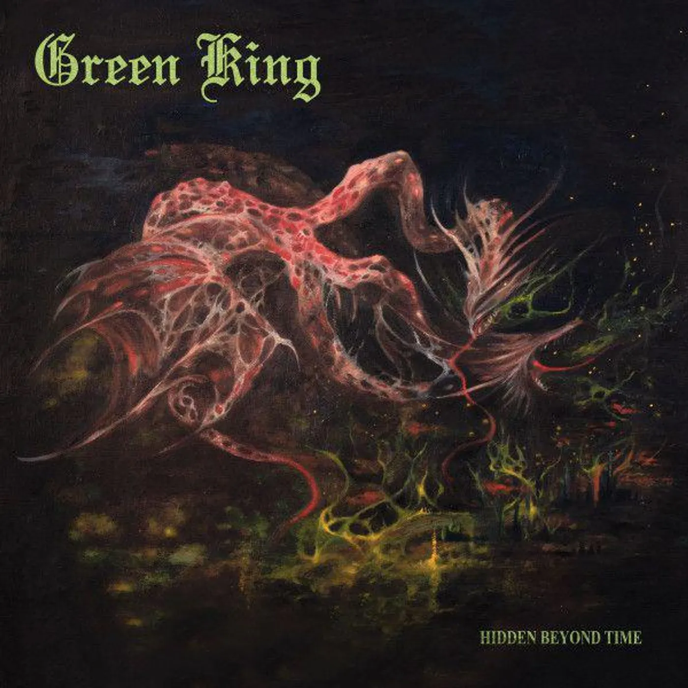 Green King Hidden Beyond Time (Transparent Violet) Vinyl Record
