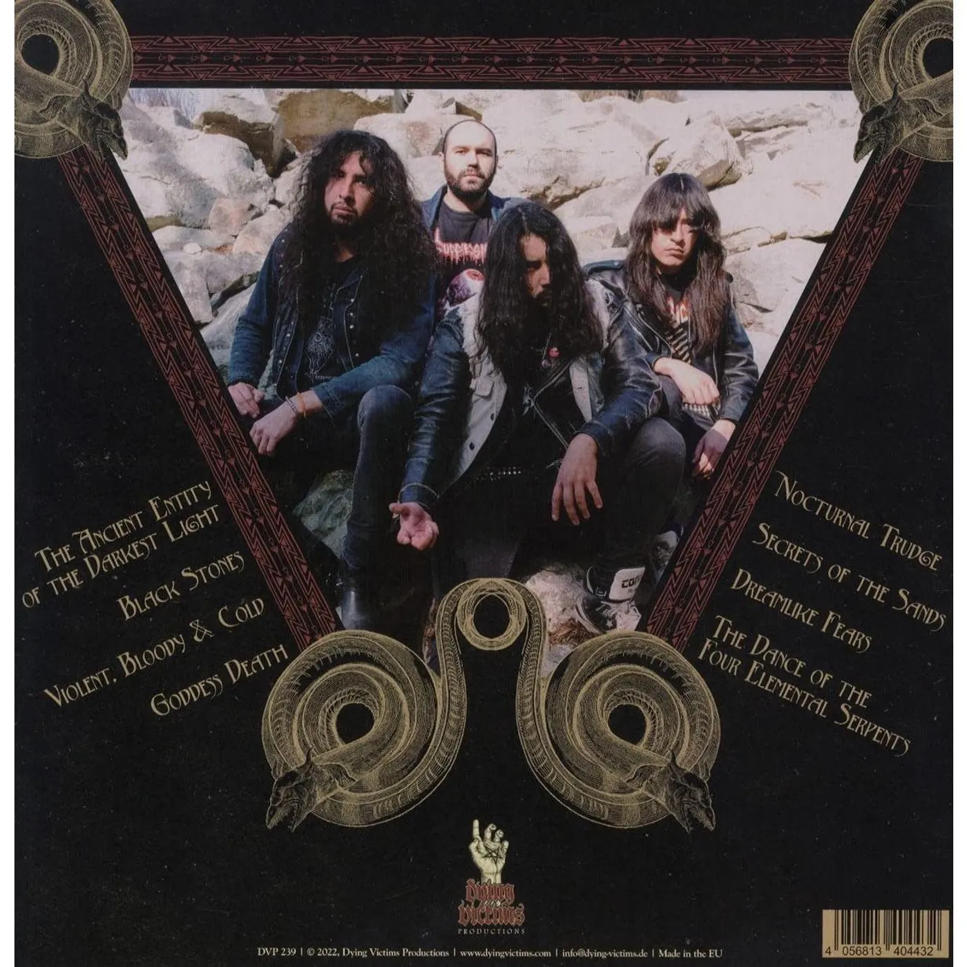Hellish DANCE OF THE FOUR ELEMENTAL SERPENTS Vinyl Record
