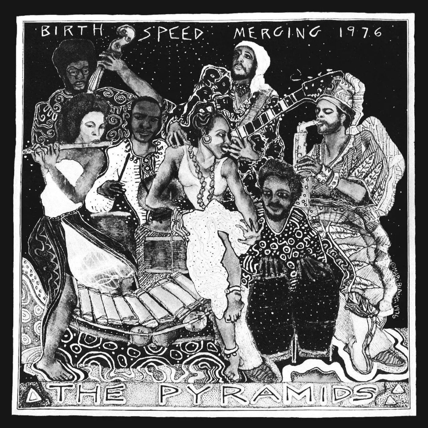Pyramids BIRTH/SPEED/MERGING Vinyl Record