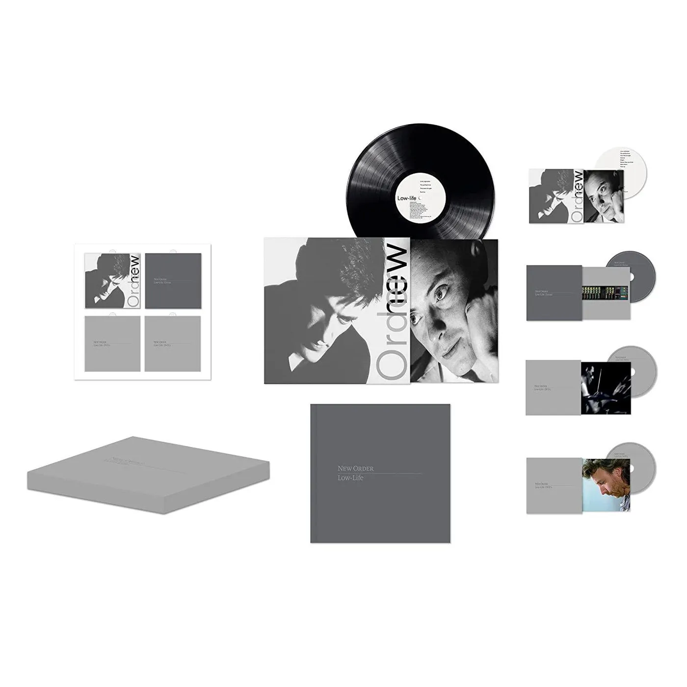 New Order: Low-life Definitive Edition (LP/2CD/2DVD) (Box Set) Vinyl Record