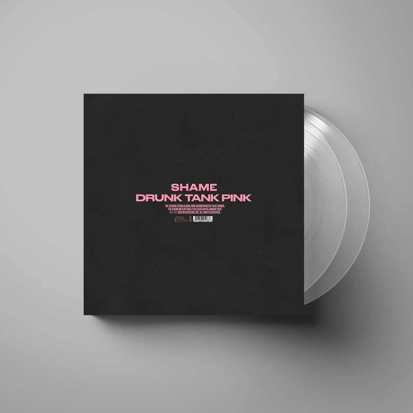 shame DRUNK TANK PINK (2LP/CRYSTAL CLEAR VINYL) Vinyl Record