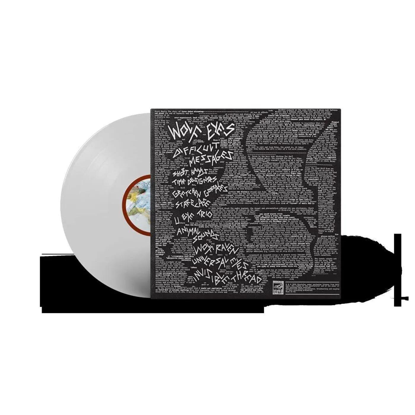 Wolf Eyes Difficult Messages (Clear Vinyl Record)