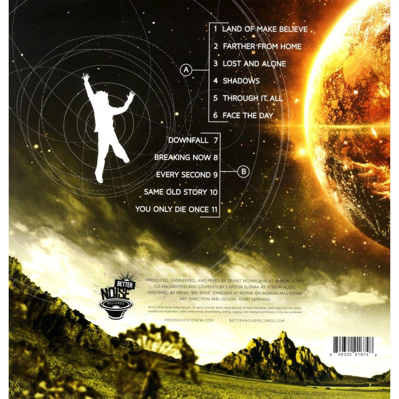 From Ashes to New DAY ONE Vinyl Record
