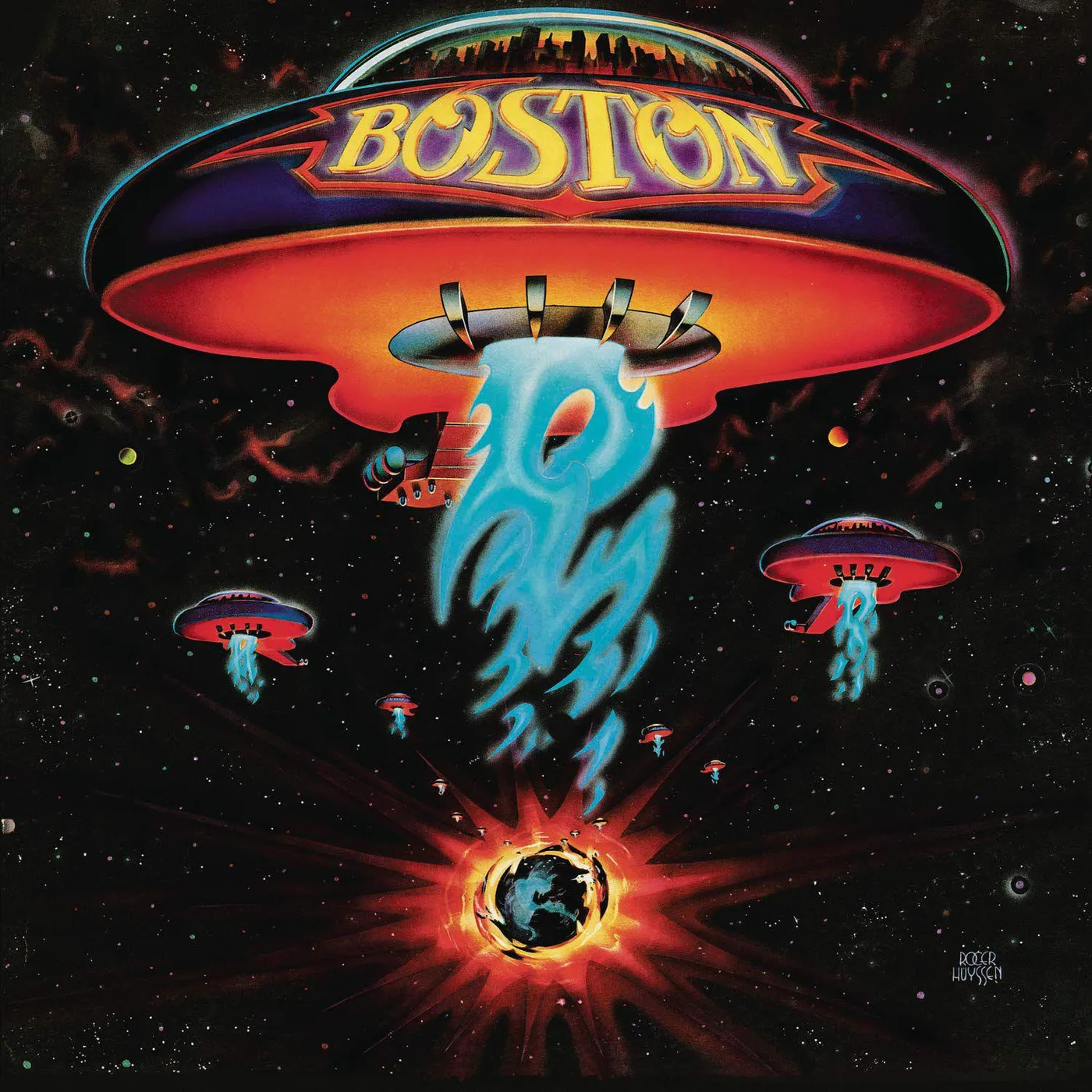  Boston (DL Insert) S/T Vinyl Record