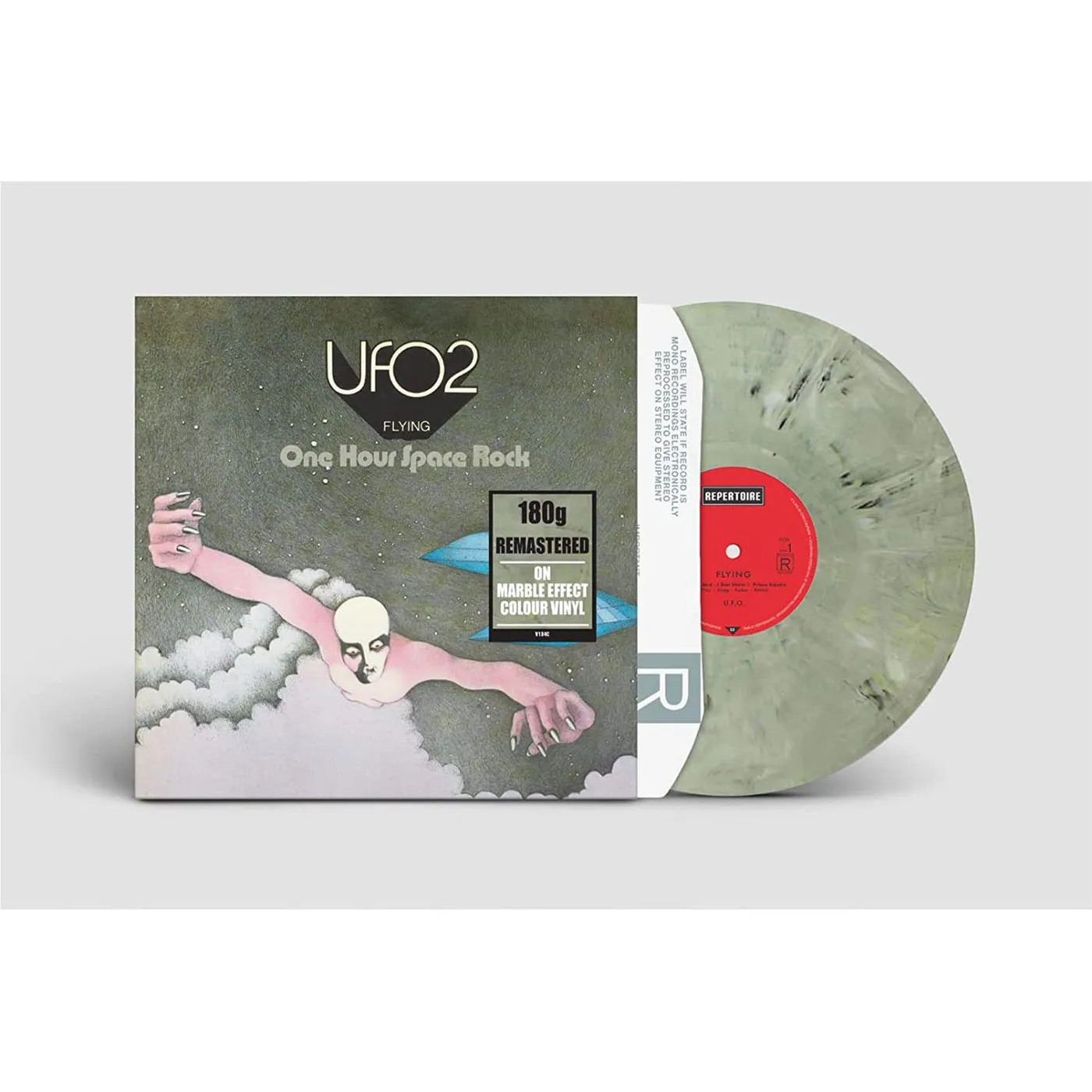 Ufo 2: Flying-one Hour Space Rock (Marbled Grey) Vinyl Record