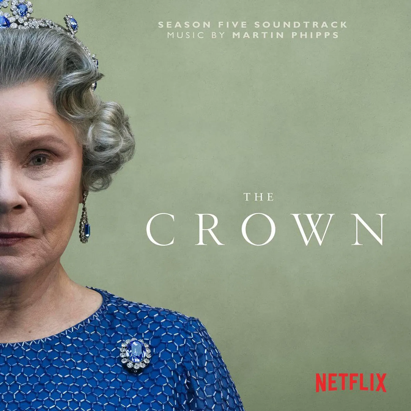 Martin Phipps Crown Original Soundtrack (Netflix Series Season Five) (Limited/Royal Blue/180g) Vinyl Record
