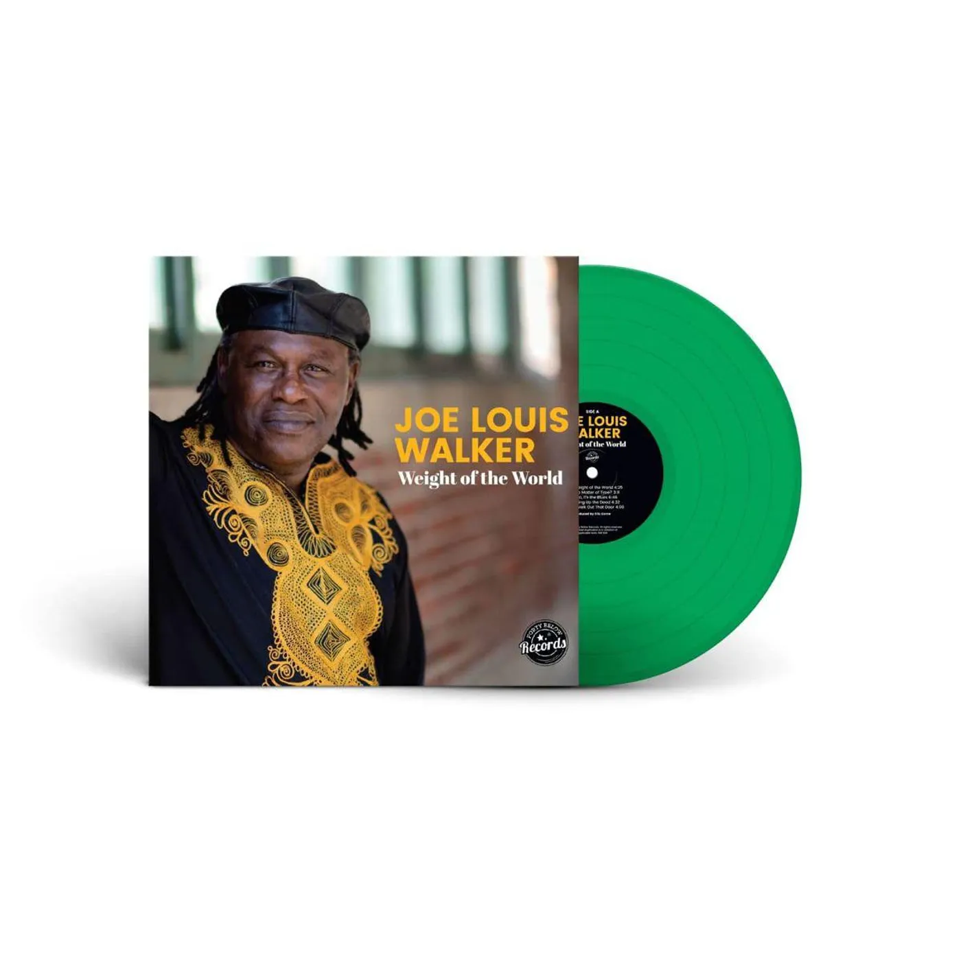 Joe Louis Walker Weight of the World (Green) Vinyl Record
