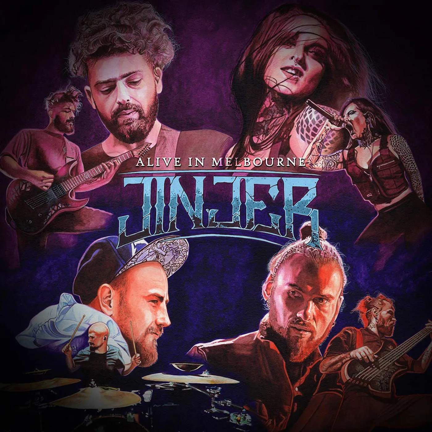 Jinjer Alive in Melbourne 2020 (2LP) Vinyl Record