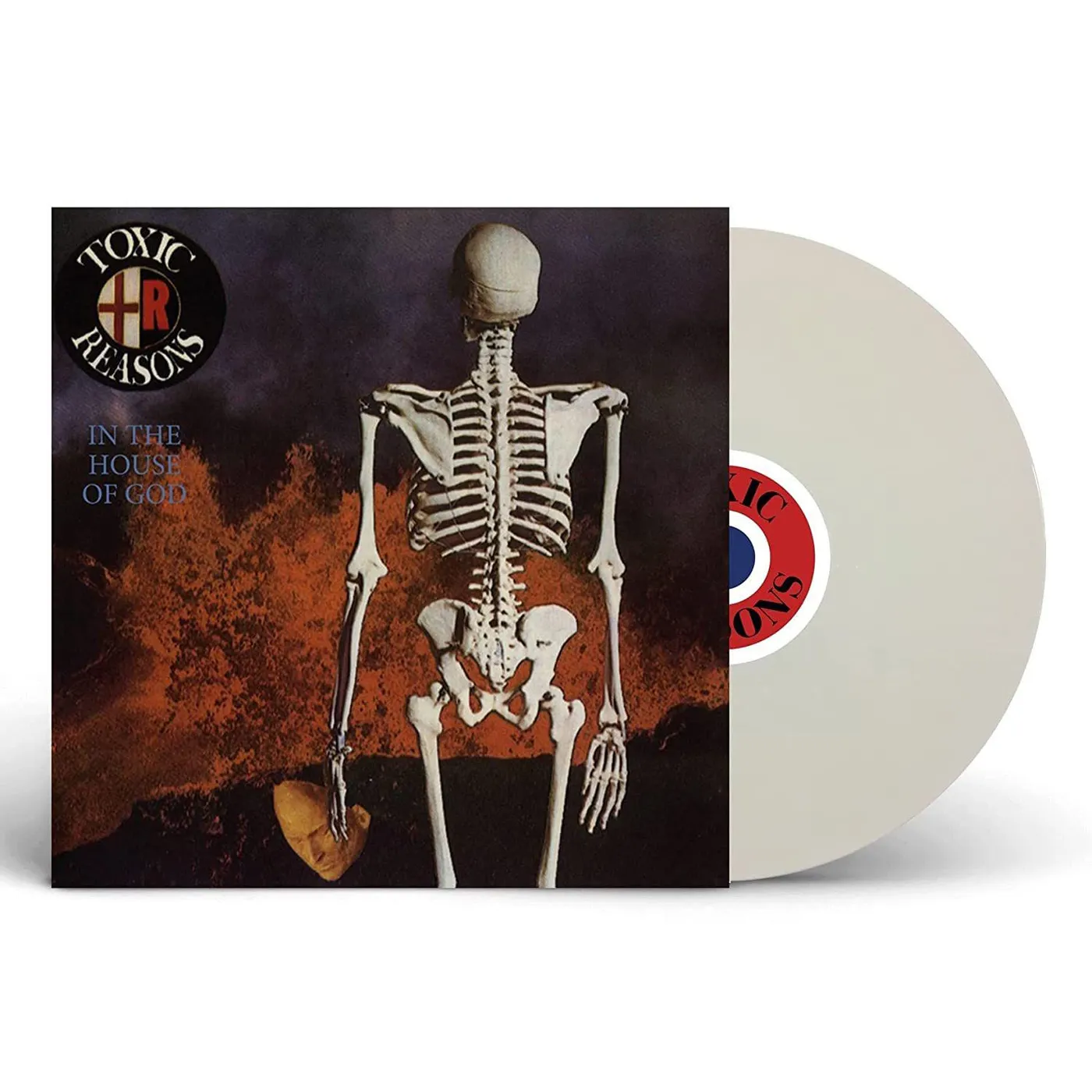 Toxic Reasons In The House Of God (White) Vinyl Record
