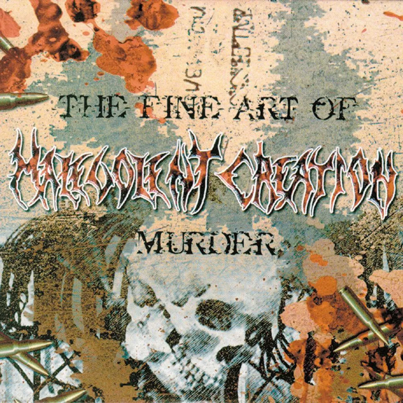 Malevolent Creation Fine Art Of Murder (Red) Vinyl Record