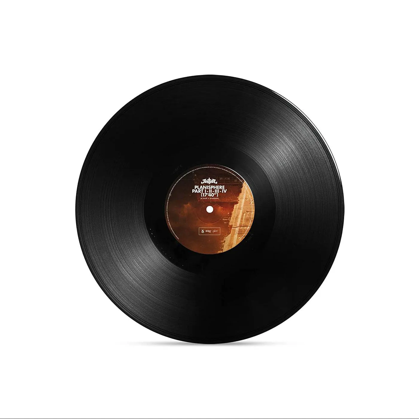 Justice PLANISPHERE (140G/ETCHED SIDE B) Vinyl Record