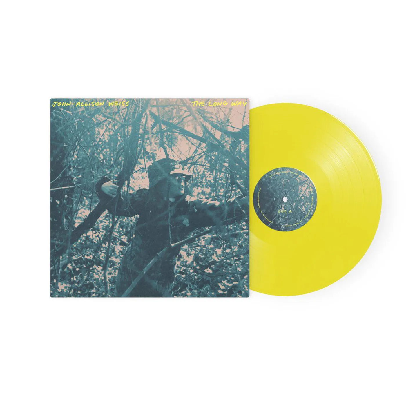 John-Allison Weiss Long Way (Yellow) Vinyl Record