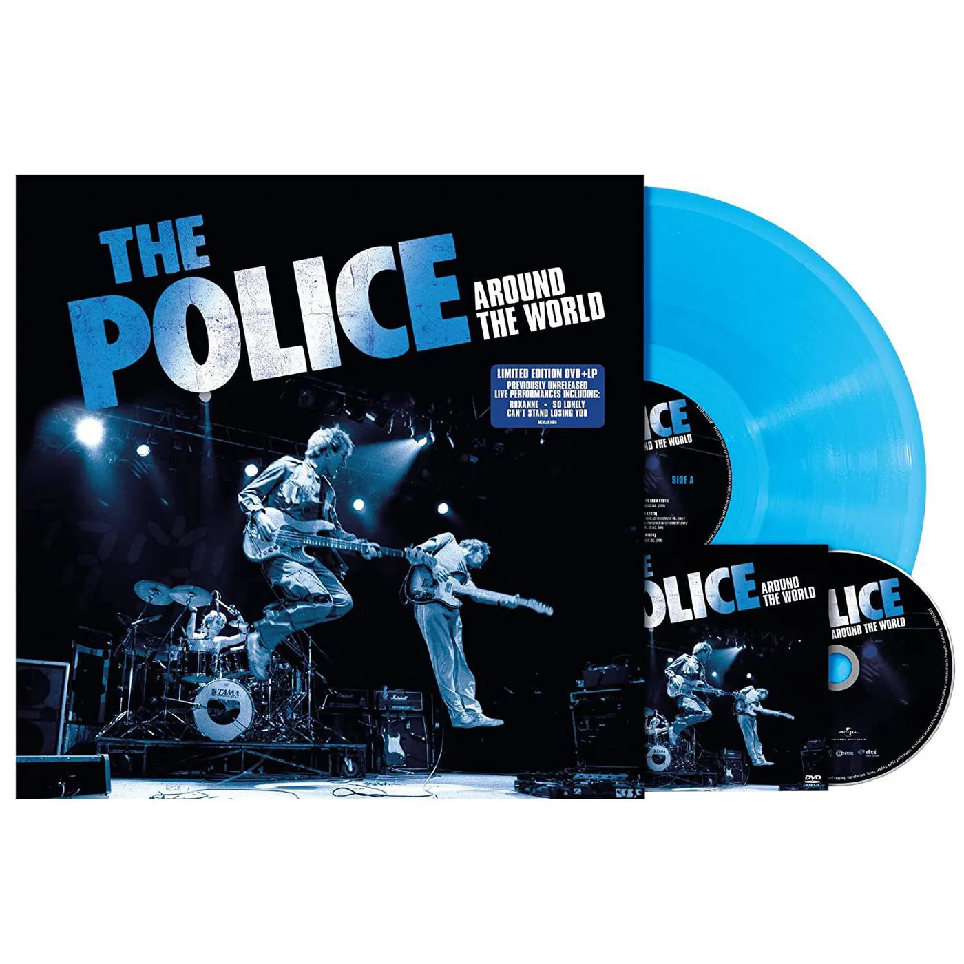 The Police Around The World (Restored & Expanded/Blue LP/DVD) Vinyl Record