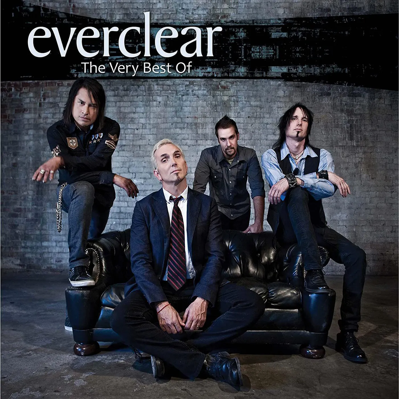 Everclear Very Best Of (Pink/Blue Splatter Vinyl Record)