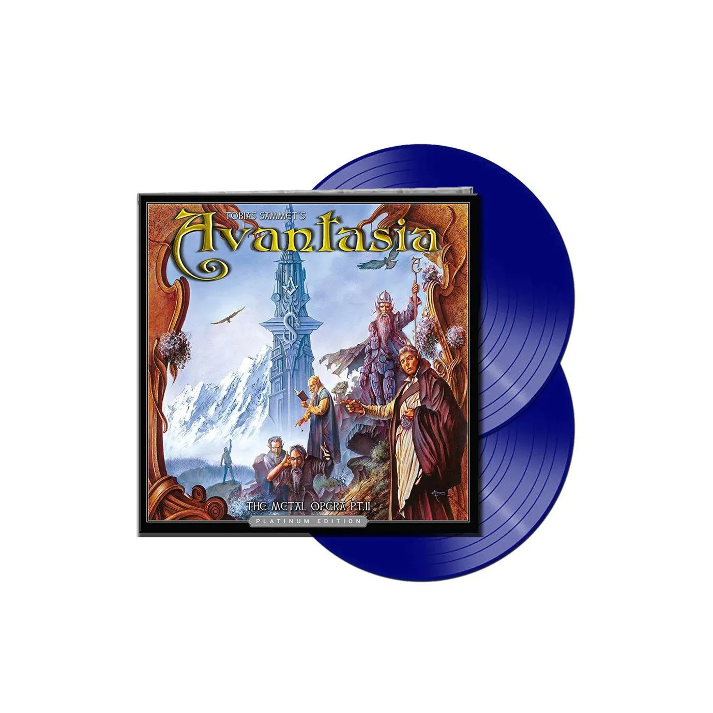 Avantasia Metal Opera Pt. I (Platinum Edition/Blue/2LP) Vinyl Record
