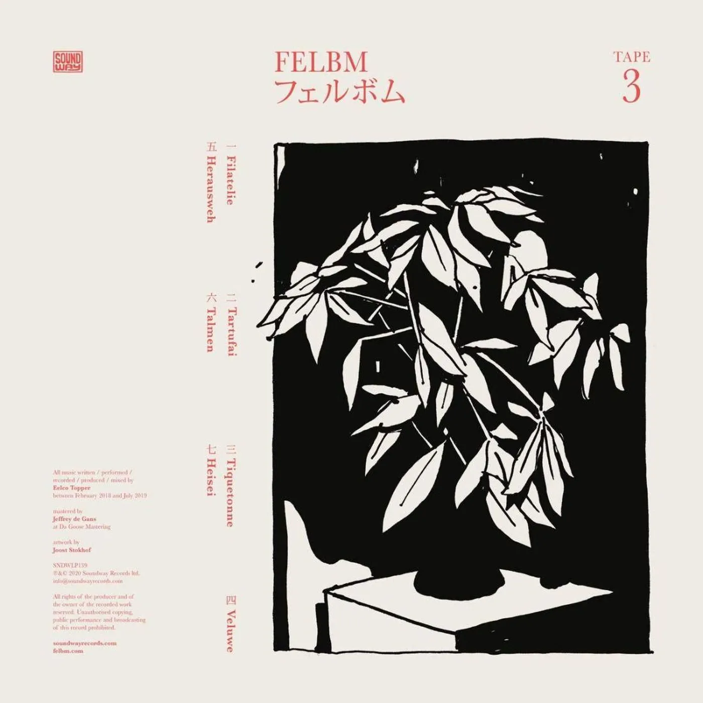 Felbm Tape 3/Tape 4 Vinyl Record