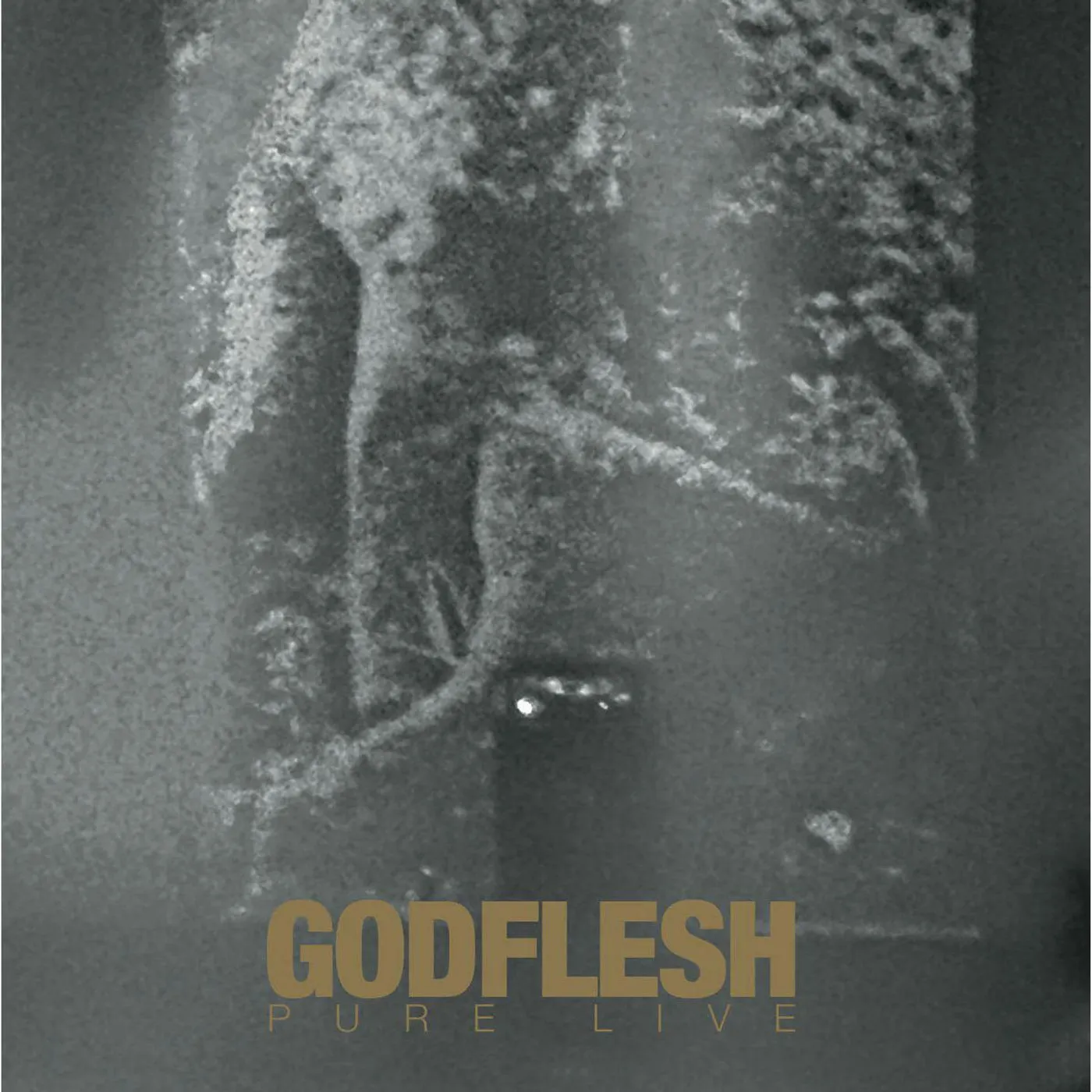 Godflesh Pure: Live (Gold & Black & White Splatter Vinyl/2LP) Vinyl Record
