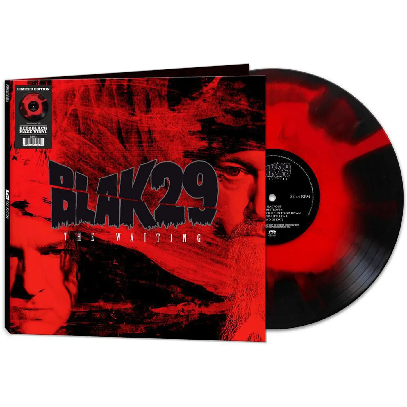 Blak29 The Waiting (Red/Black Haze) Vinyl Record