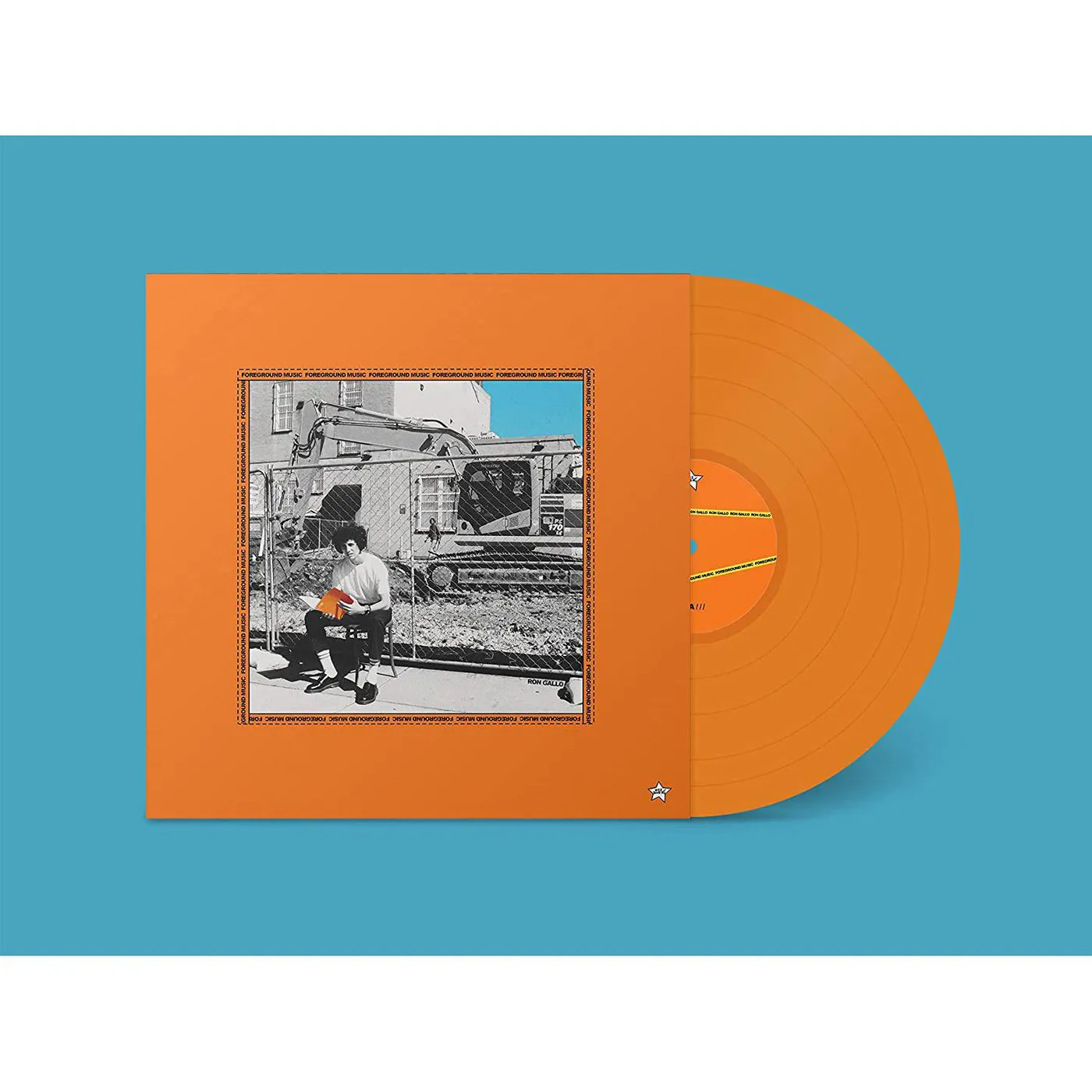 Ron Gallo FOREGROUND MUSIC (ORANGE) Vinyl Record