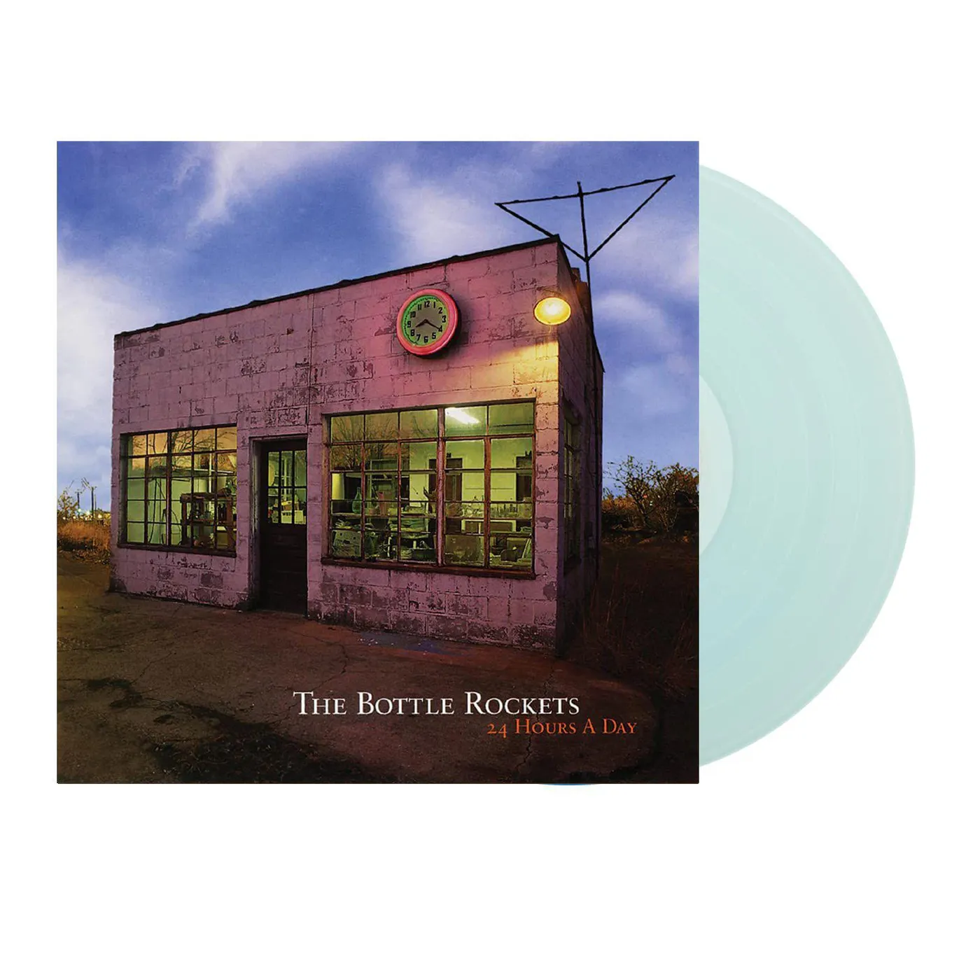 The Bottle Rockets 24 Hours A Day (Coke Bottle Clear) Vinyl Record