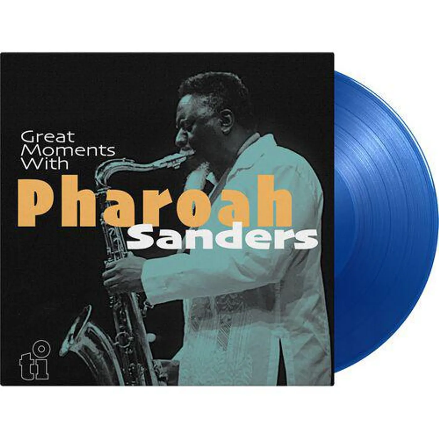 Pharoah Sanders GREAT MOMENTS WITH (LIMITED/TRANSLUCENT BLUE VINYL/180G/2LP) Vinyl Record