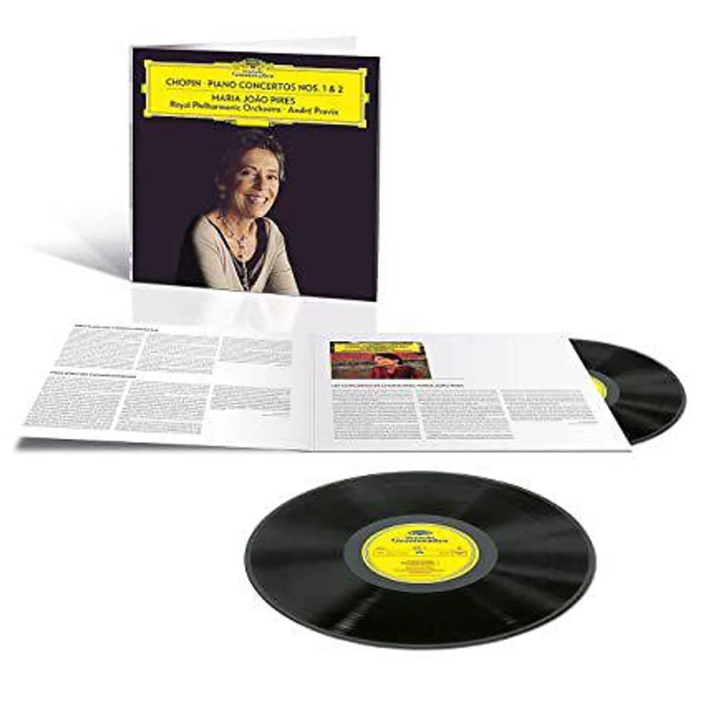 Maria João Pires Chopin: Piano Concertos N Vinyl Record