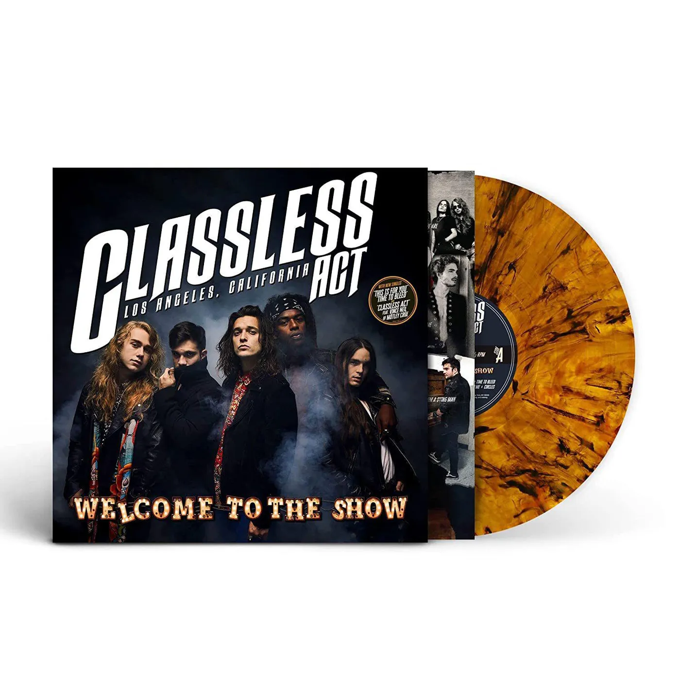 Classless Act WELCOME TO THE SHOW (TIGEREYE VINYL) Vinyl Record