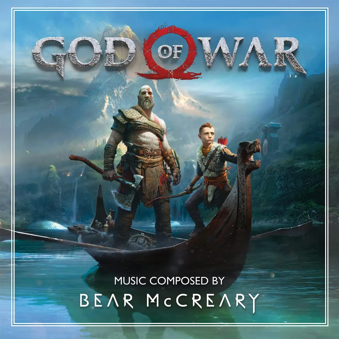 Bear McCreary God Of War Original Soundtrack (2LP/180G/Mini-Poster/Insert W/ Liner Notes) Vinyl Record