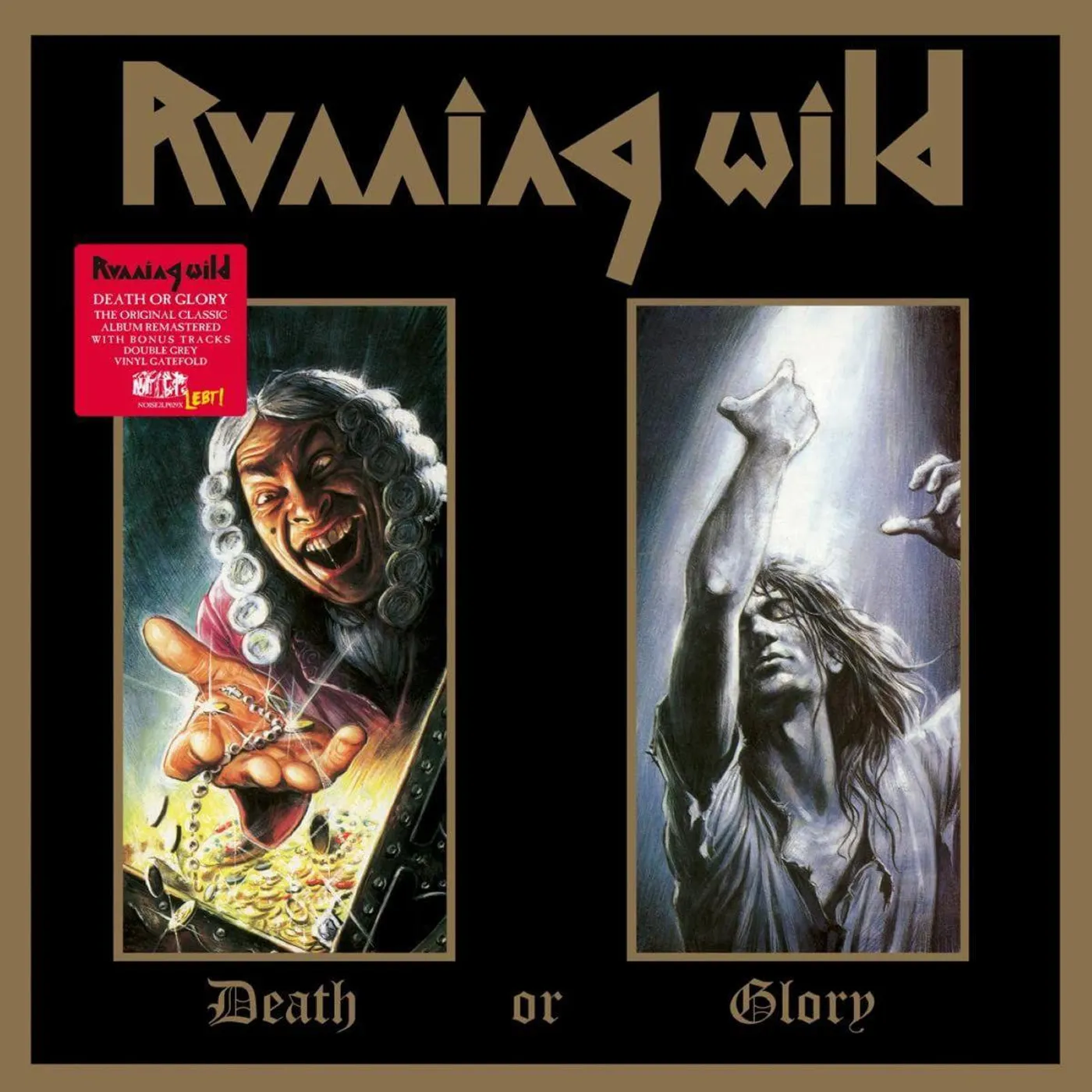 Running Wild Death or Glory (2LP) Vinyl Record