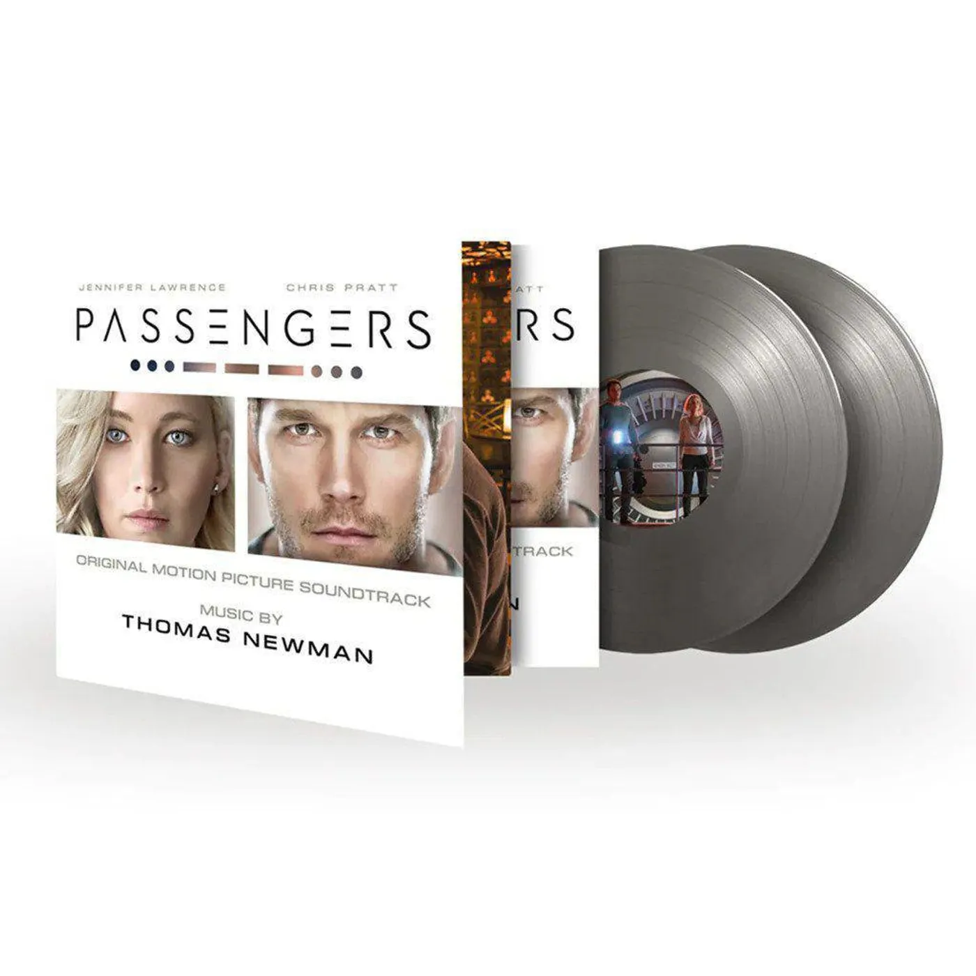 Thomas Newman Passengers Original Soundtrack (Silver/2LP) Vinyl Record