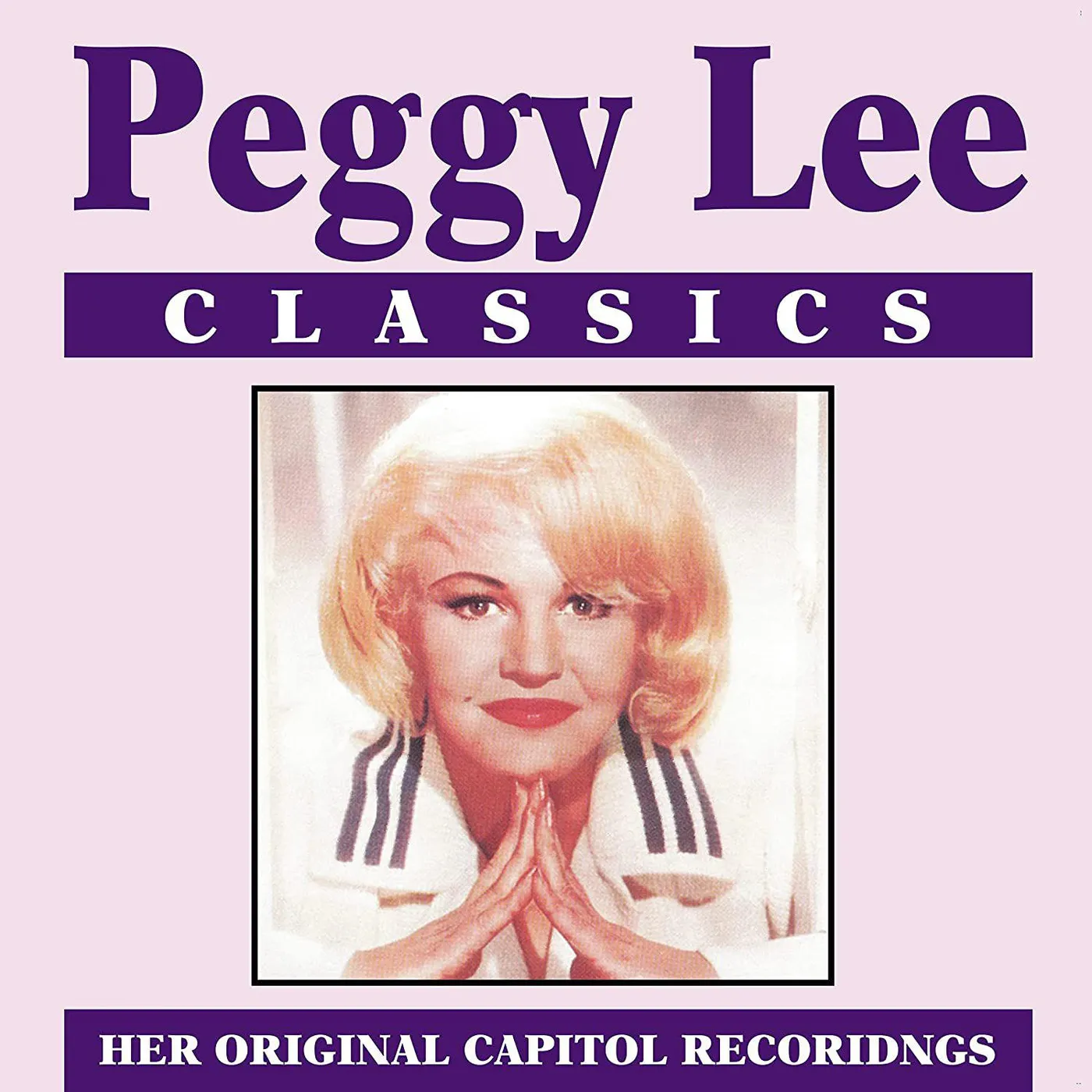 Peggy Lee Classics Vinyl Record