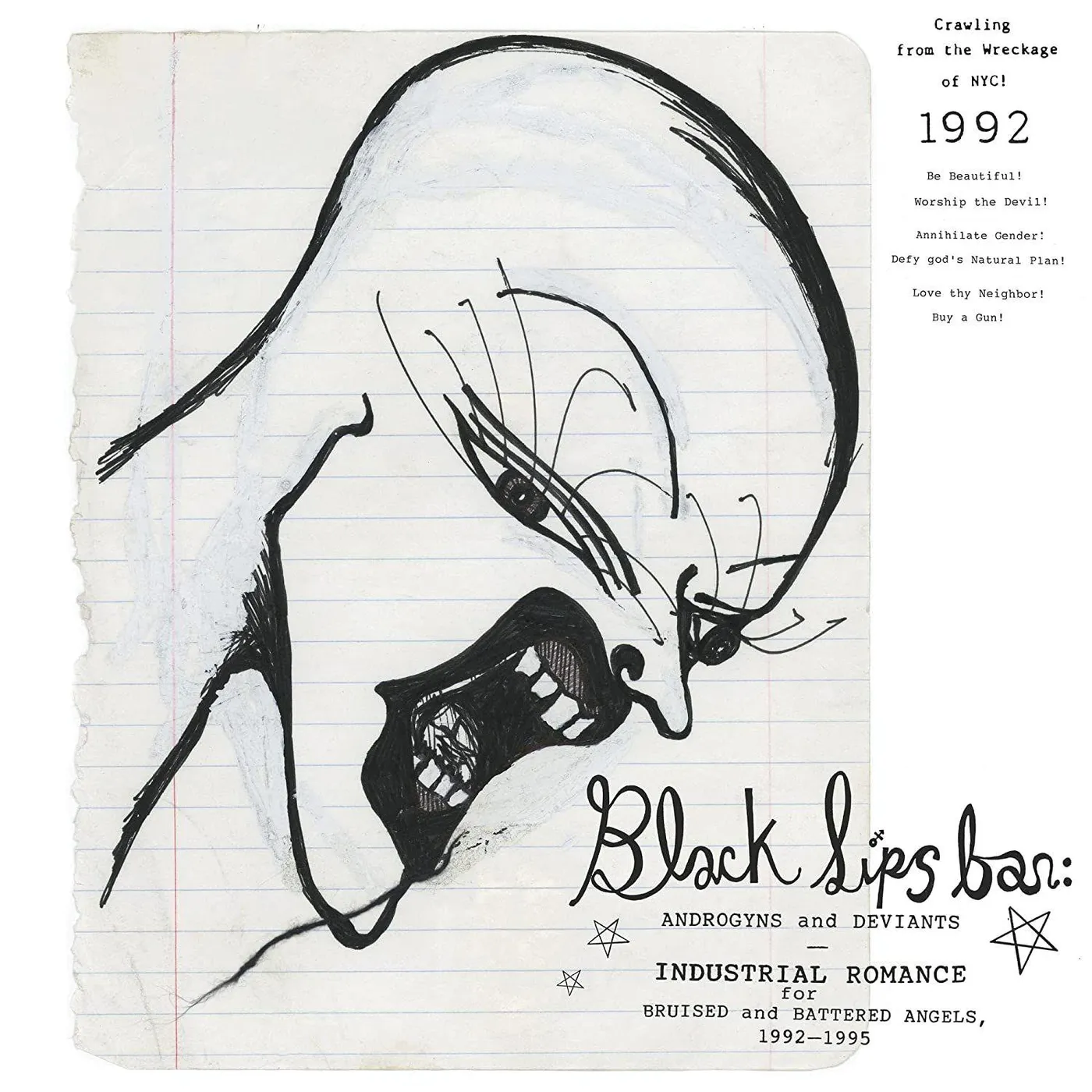 Various Artists  Blacklips Bar: Androgyns and Deviants (2LP) Vinyl Record
