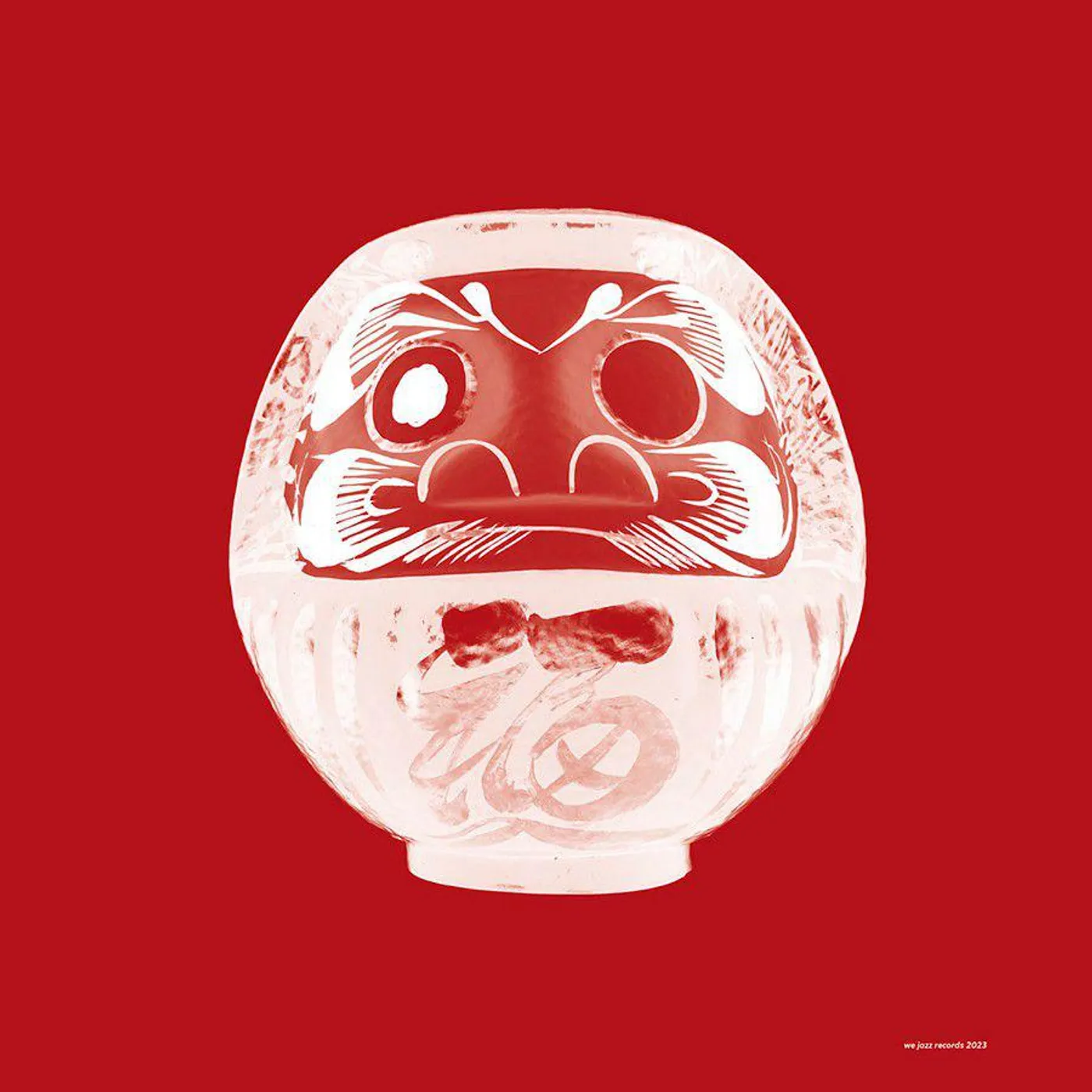 Lukas Traxel One-eyed Daruma (White) Vinyl Record