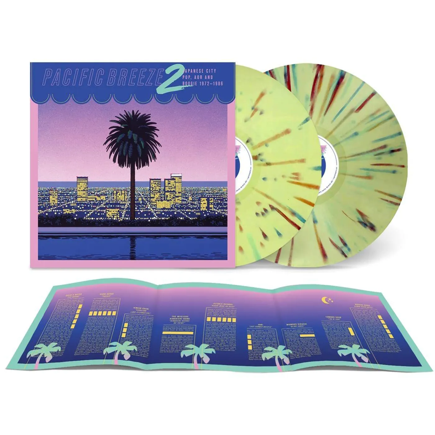 Various Artists  Pacific Breeze 2: Japanese City Pop (2LP/Colored) Vinyl Record