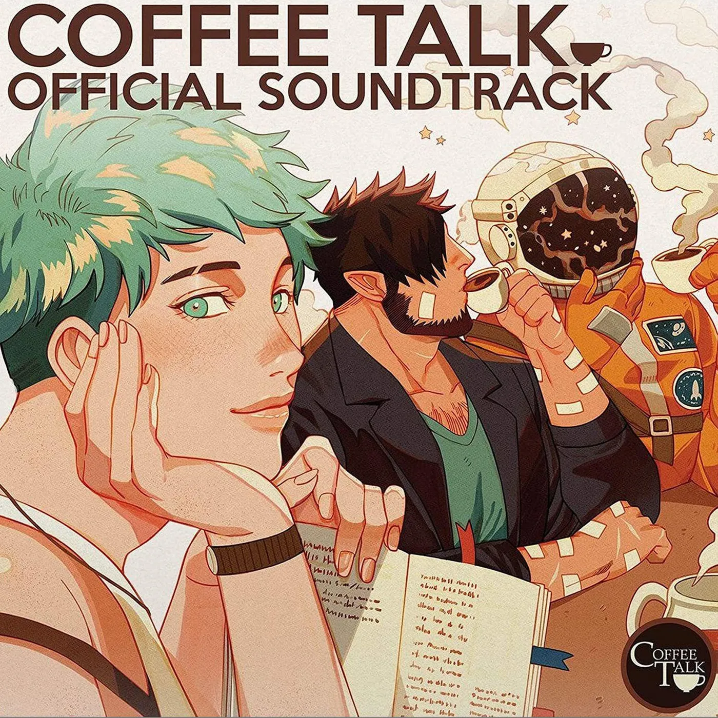 Andrew Jeremy Coffee Talk Original Soundtrack (2LP/180g/matcha Green/Coffee Brown) Vinyl Record