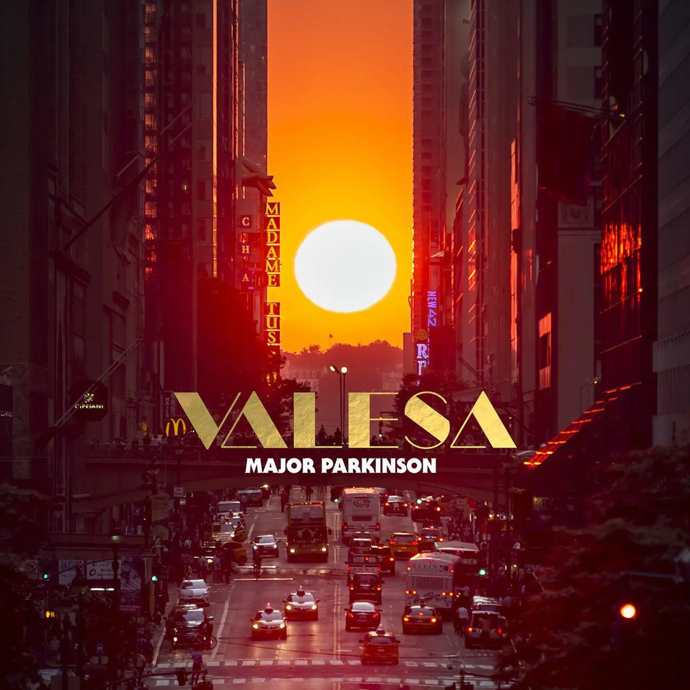 Major Parkinson Valesa (Orange) Vinyl Record