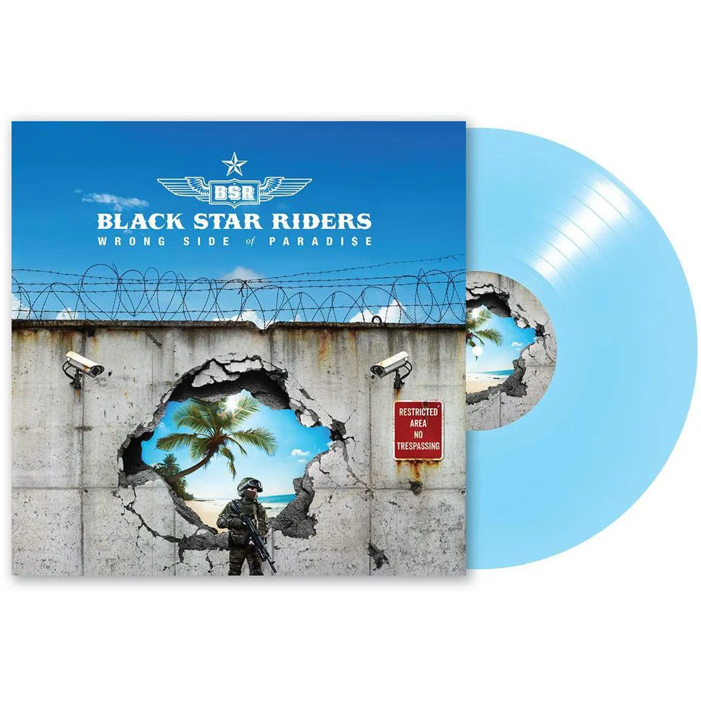Black Star Riders Wrong Side Of Paradise (Blue) Vinyl Record