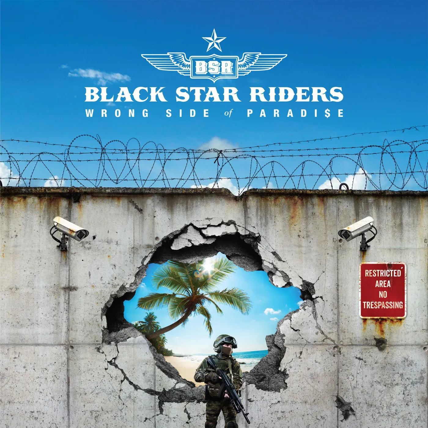 Black Star Riders Wrong Side Of Paradise (Clear Vinyl Record)