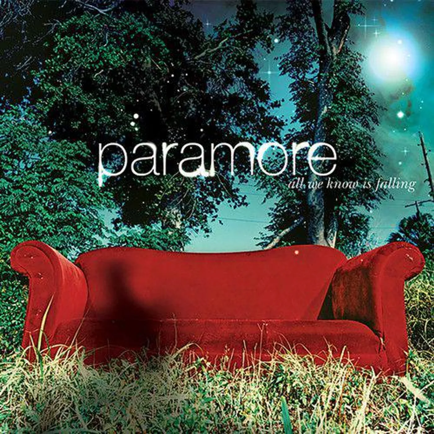 Paramore All We Know Is Falling (Silver) Vinyl Record