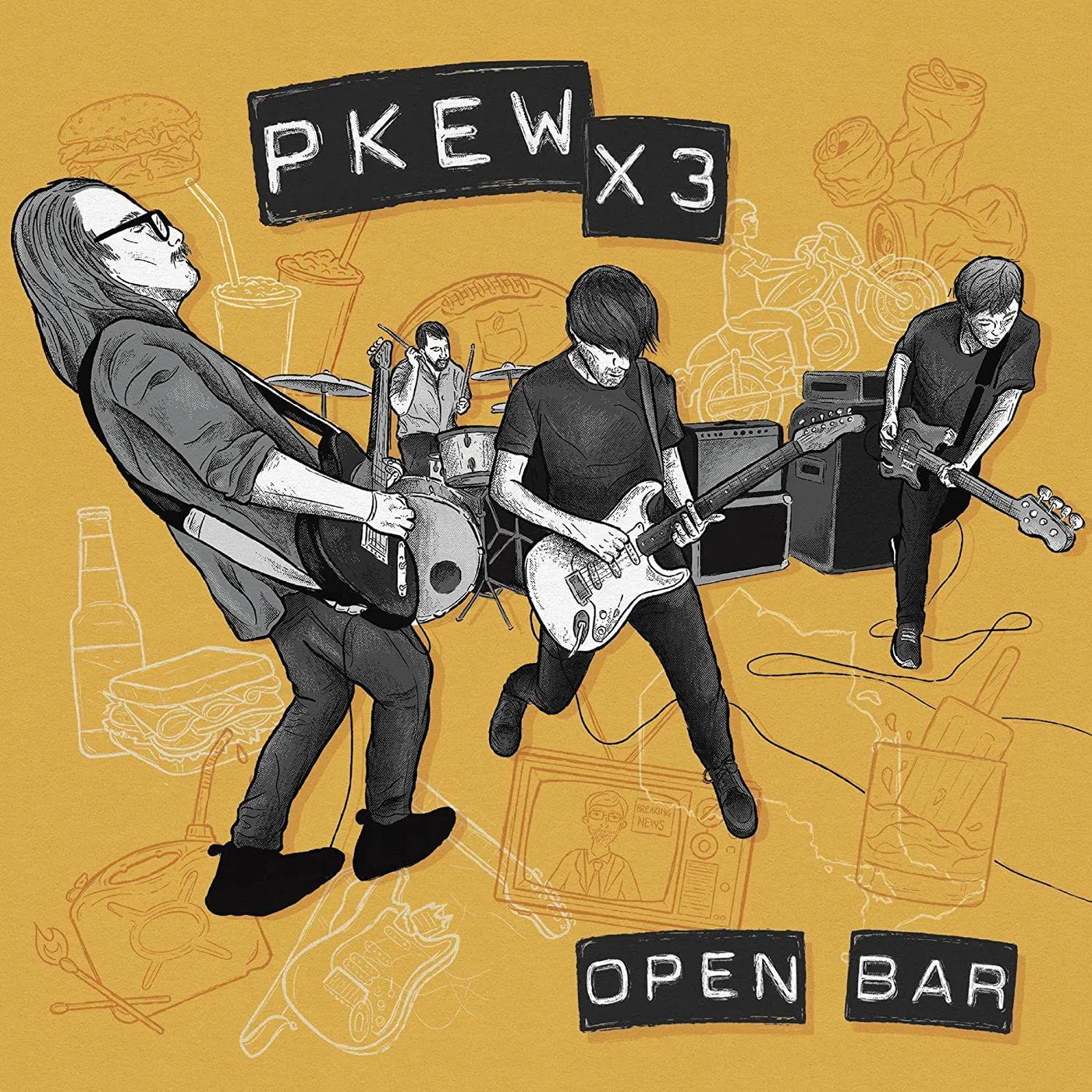 Pkew Pkew Pkew Open Bar Vinyl Record