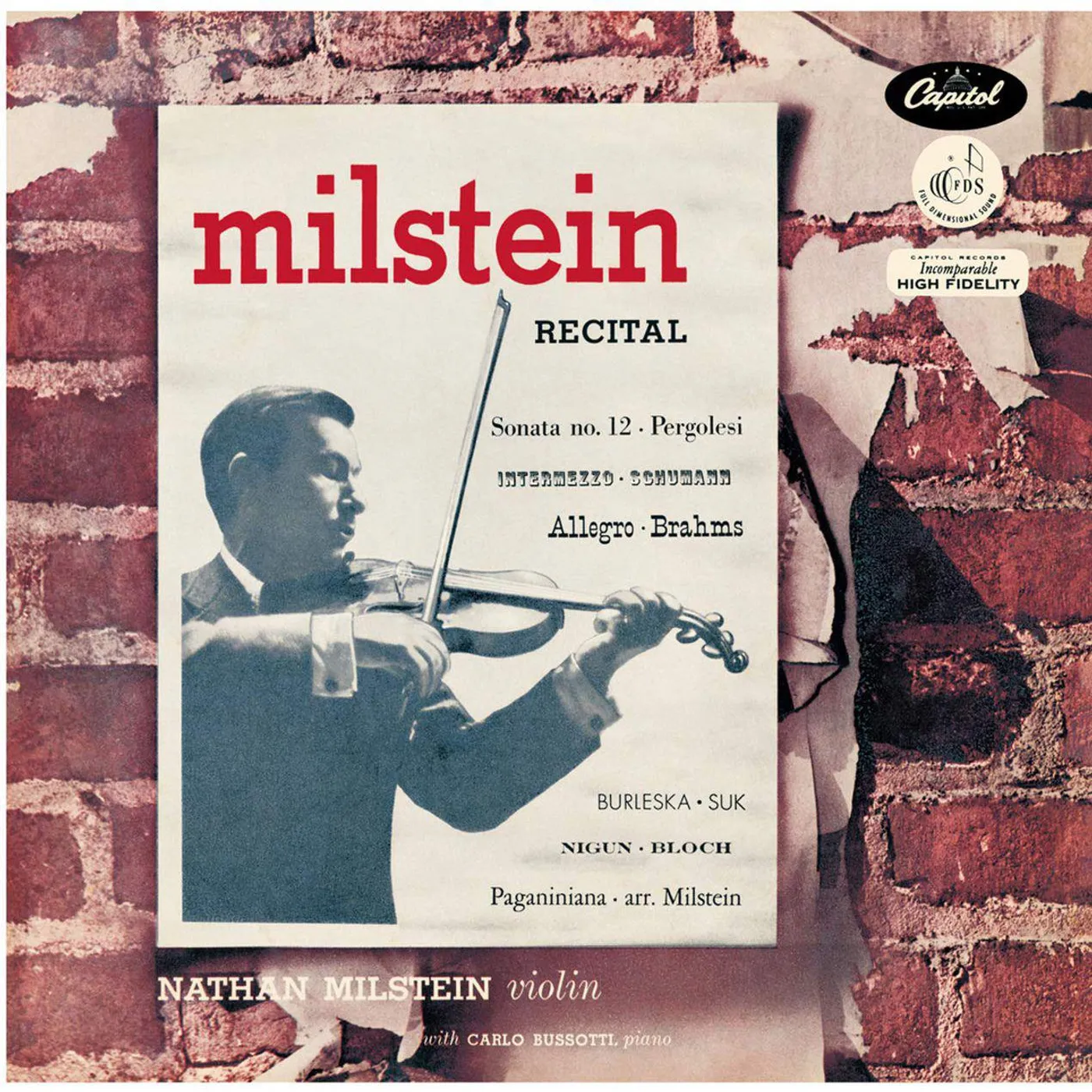Nathan Milstein Recital (180g/import) Vinyl Record