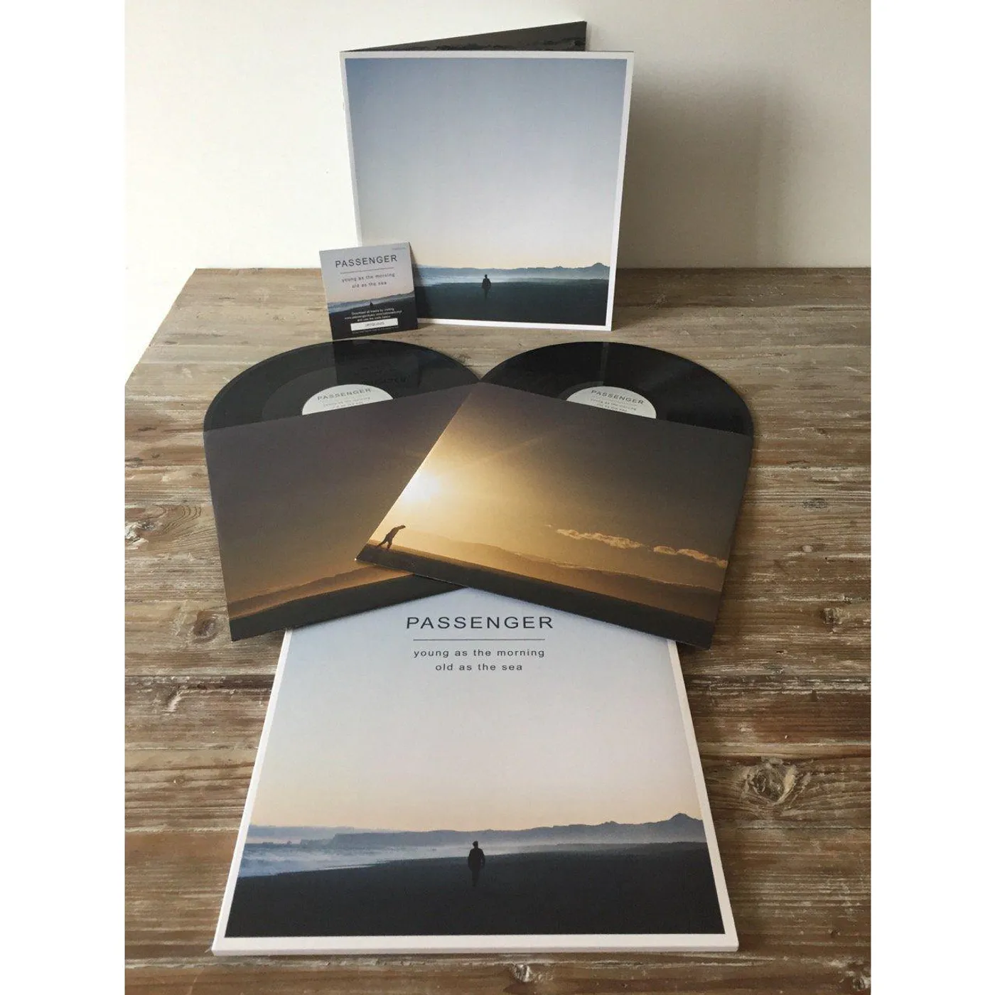 Passenger Young As The Morning Old As The Sea (2lp/dl Card) Vinyl Record